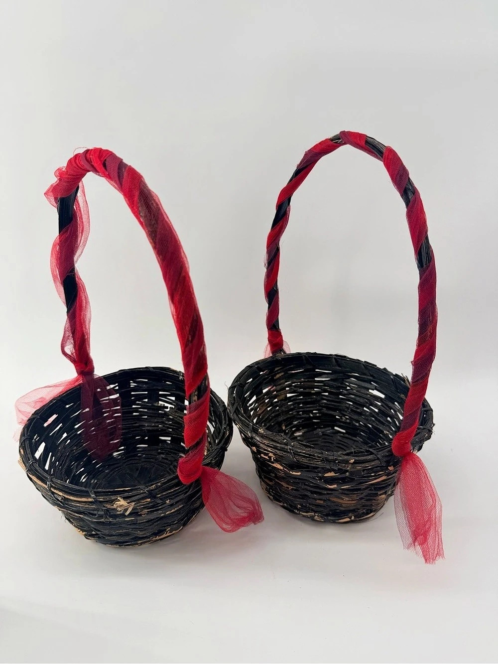 Black & Red Basket Set